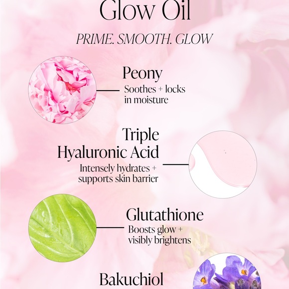 Byroe: Peony Tea Glow Oil BNIB NEW - Picture 2 of 5